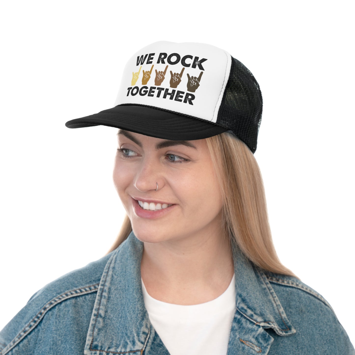 Official Nick Harrison "We Rock Together" Trucker Hat
