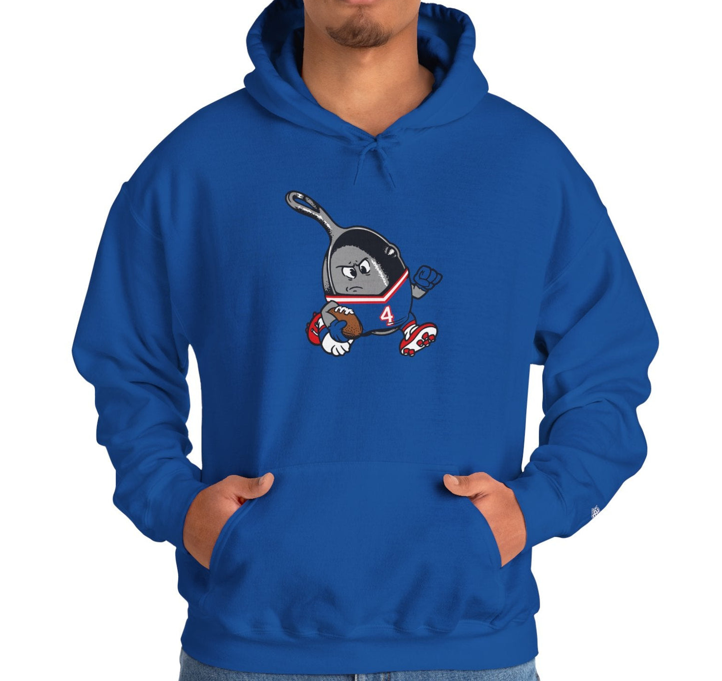 Royal (50% cotton, 50% polyester)