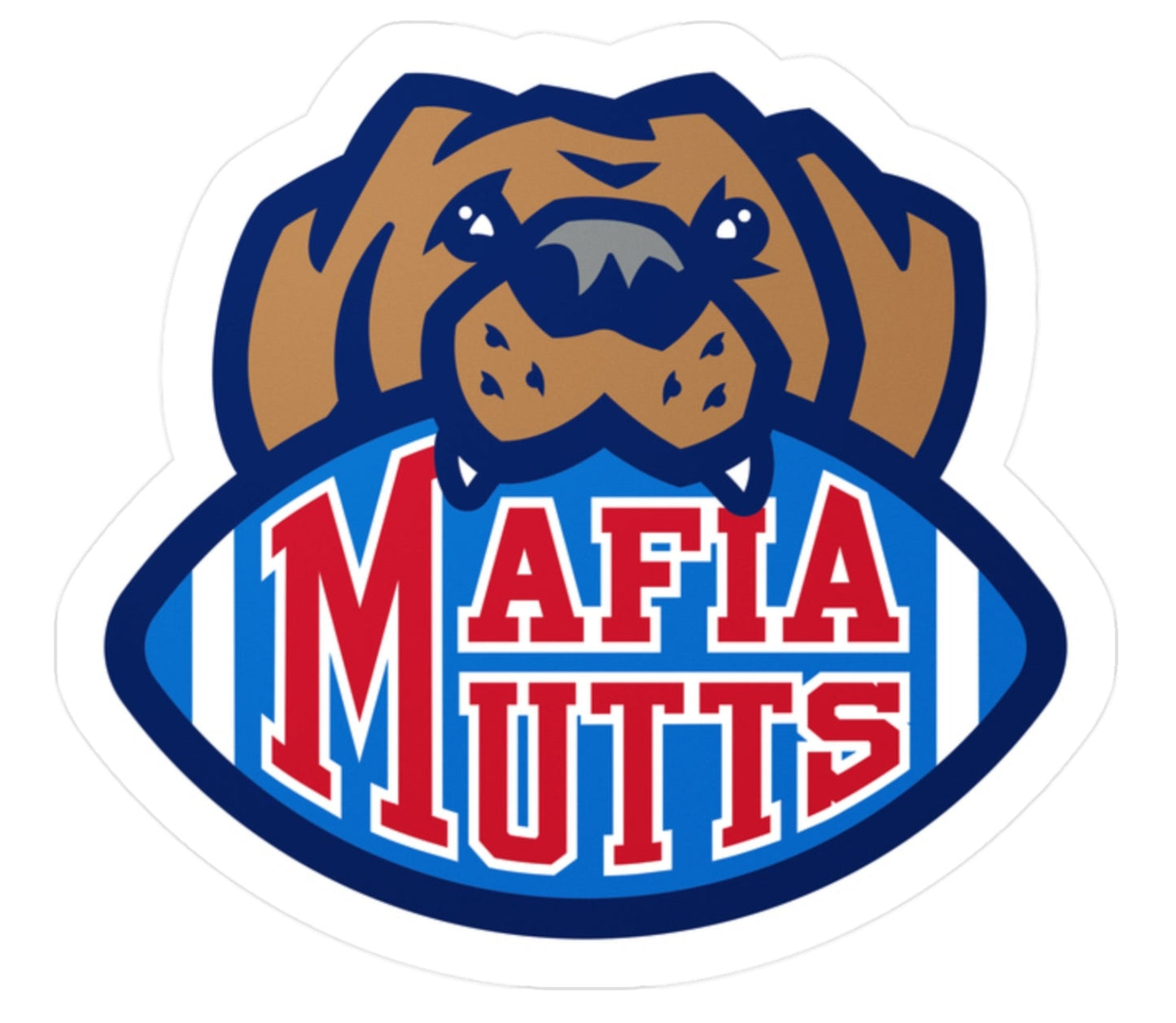 "Mafia Mutts" Decal (various sizes)