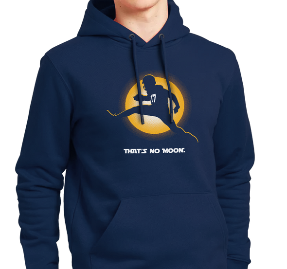 Sweatshirt Hoodie, Navy (50% cotton, 50% polyester)