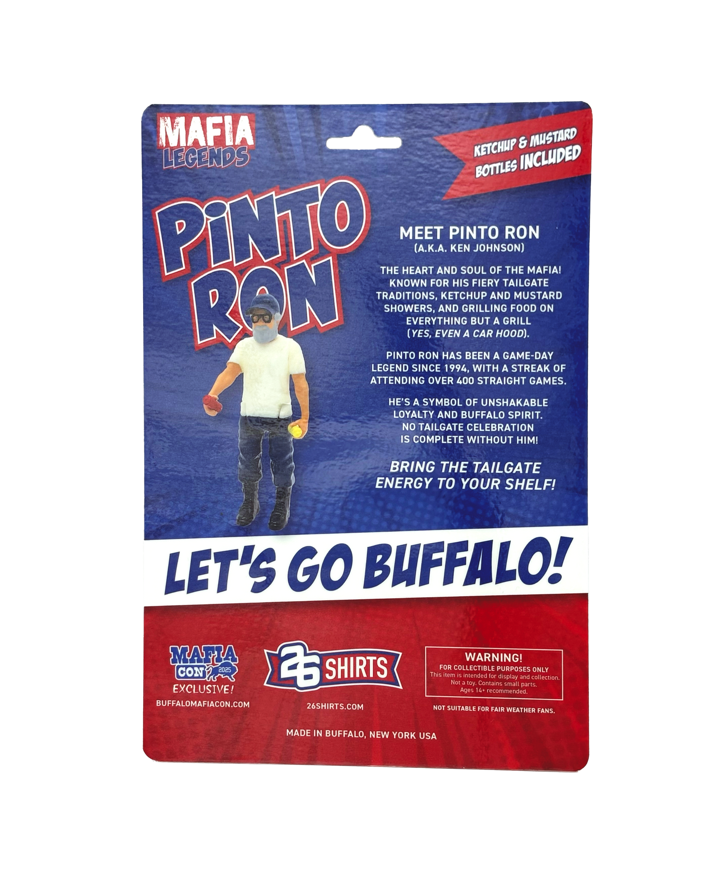 LIMITED EDITION "Pinto Ron" Action Figure