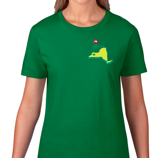 Ladies T-Shirt, Green (100% cotton)