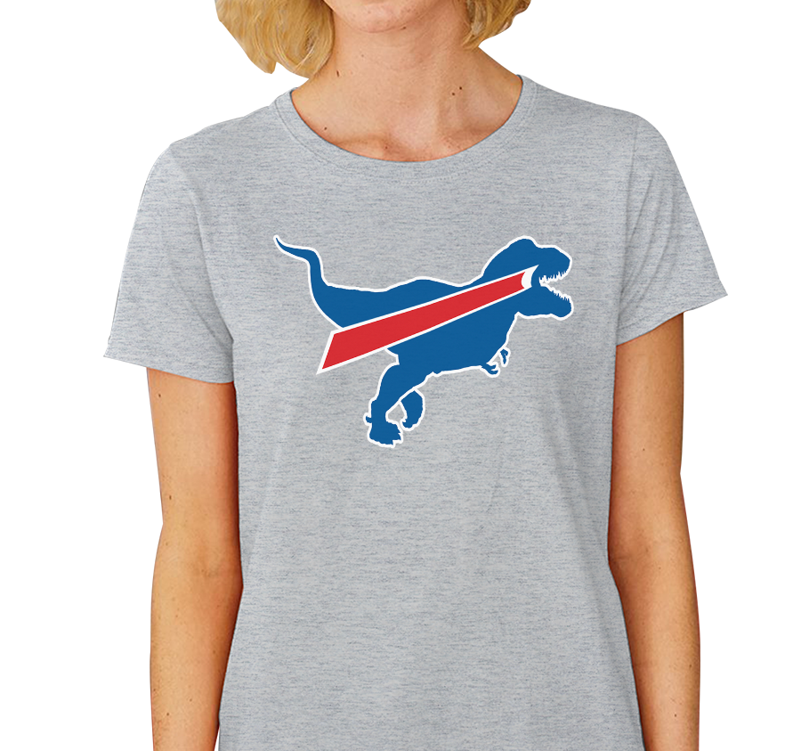 Buffalosaurus Rex Ladies T Shirt multiple color options 26 Shirts