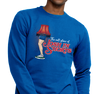 Crewneck Sweatshirt, Royal (50% cotton, 50% polyester)