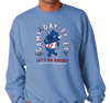 Crewneck Sweatshirt, Light Blue (50% cotton, 50% polyester)
