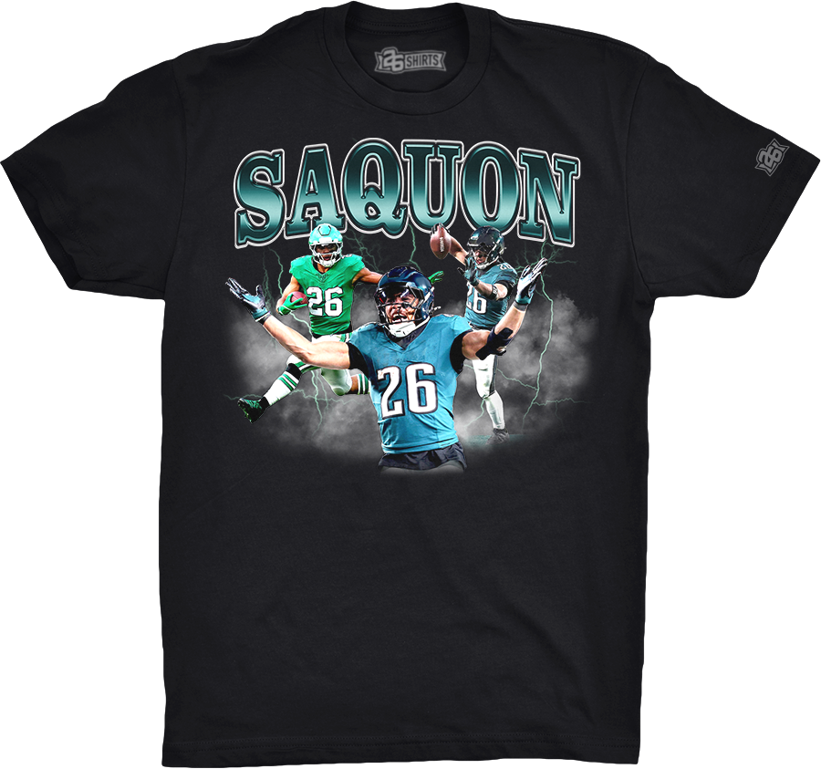"Saquon Collage" Philadelphia Unisex T-Shirt