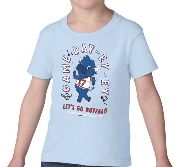 Toddler T-Shirt, Light Blue (100% cotton)