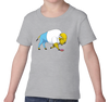 Toddler T-Shirt, Heather Gray (100% cotton)