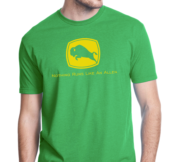 Unisex Tri-Blend T-Shirt, Green (50% polyester, 25% cotton, 25% rayon)
