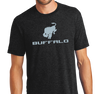 Unisex Tri-Blend T-Shirt, Black (50% polyester, 25% cotton, 25% rayon)