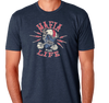 Unisex T-Shirt, Heather Navy (60% cotton, 40% polyester)