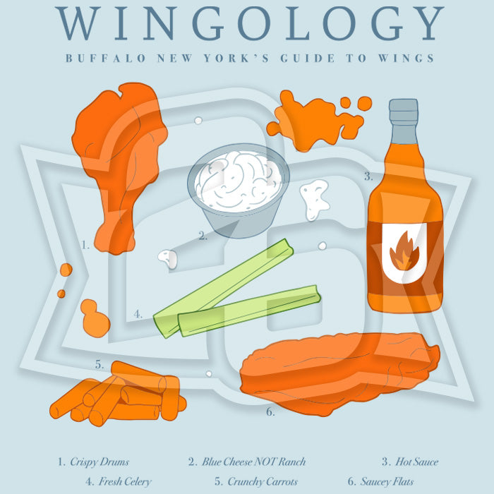 "Wingology" Premium Garment-Dyed Heavyweight T-Shirt