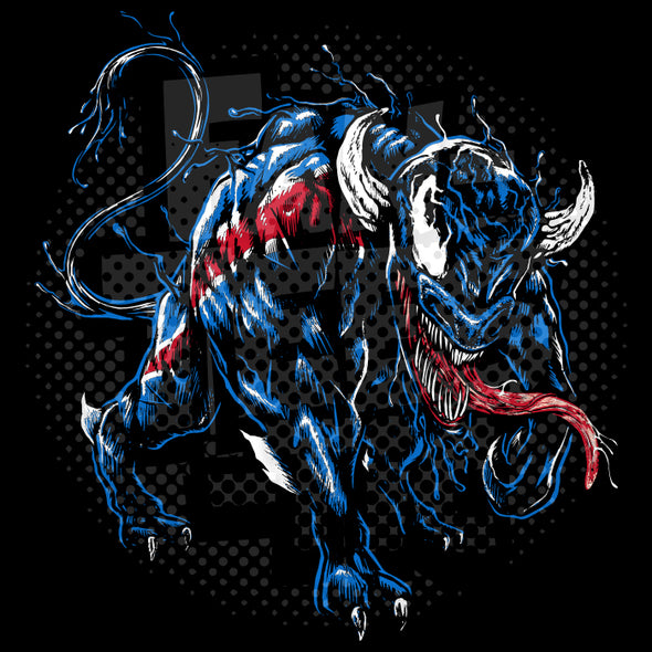 "Symbiote Buffalo" Ladies T-Shirt