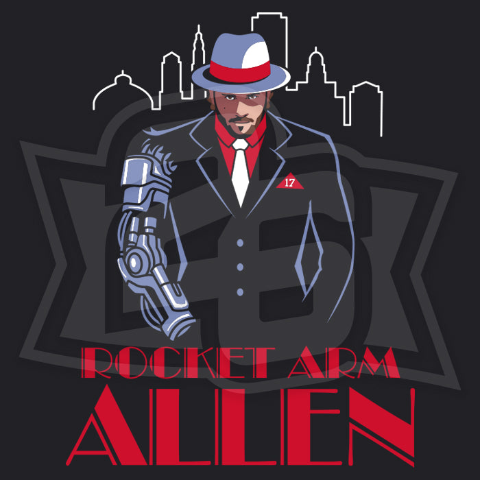 Volume 19, Shirt 20: "Rocket Arm Allen"
