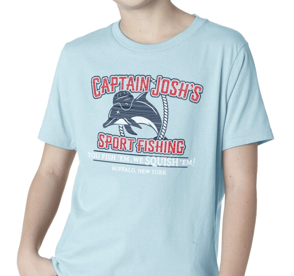 Youth T-Shirt, Light Blue (100% cotton)