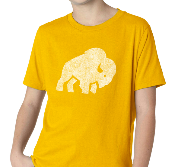 Youth T-Shirt, Gold (100% cotton)