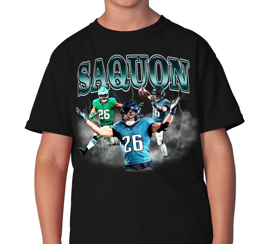 "Saquon Collage" Philadelphia Youth T-Shirt