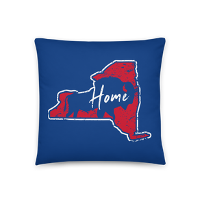 Comeback: "Home" (Red) Pillow 18x18