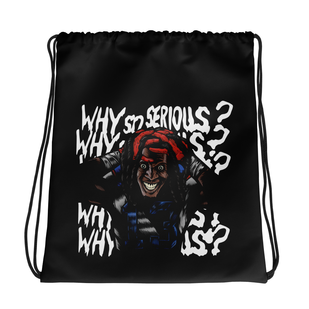 "Why So Serious?" Drawstring Bag
