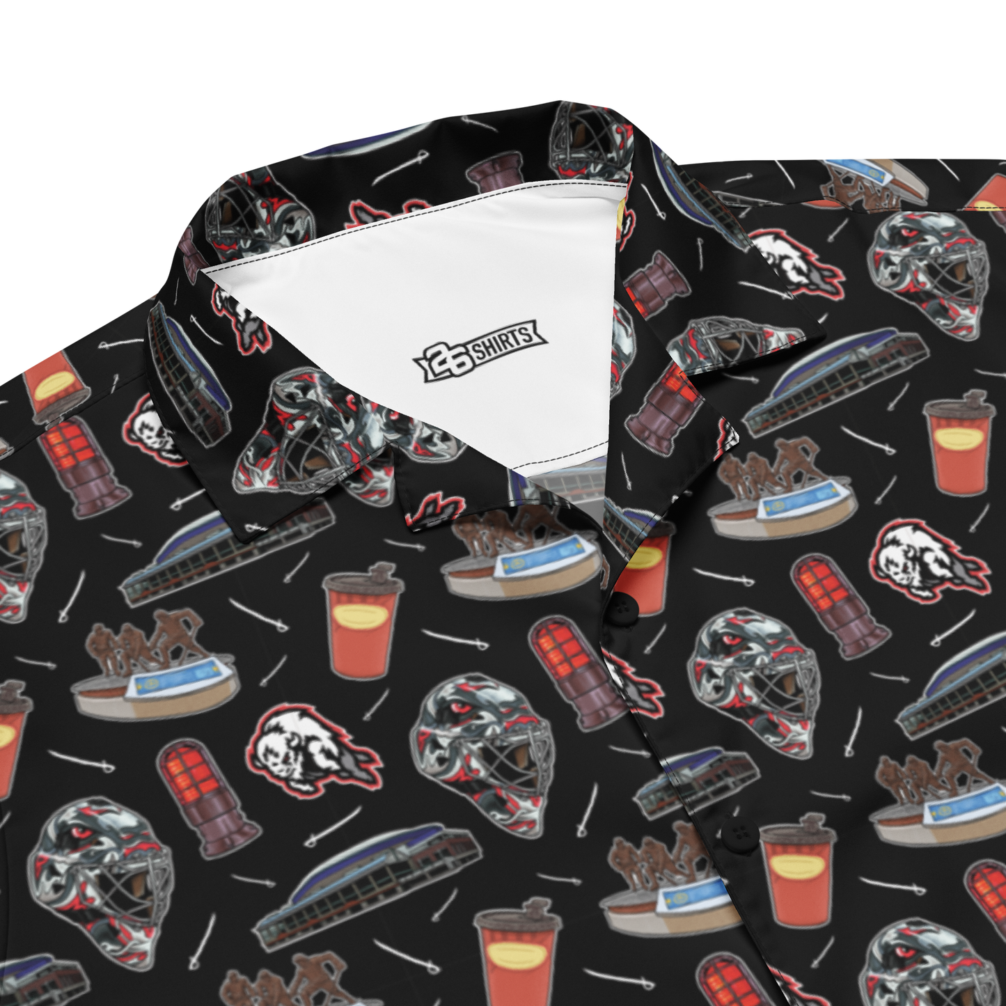 Exclusive "I'm So Buffalo Hockey" Short Sleeve Button Down