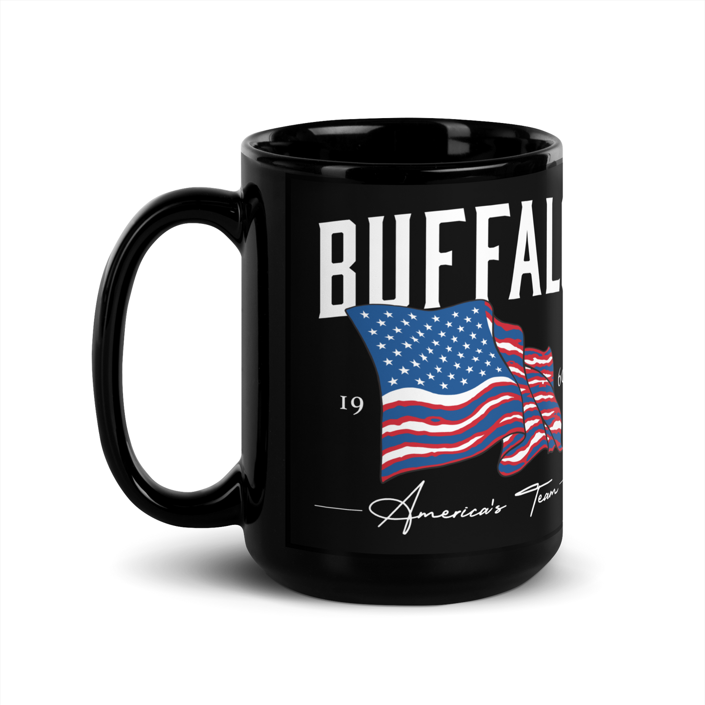 "America's Team" Ceramic Glossy Mug