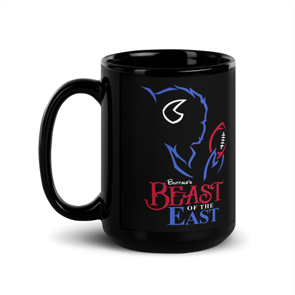 "Beast of the East" 15oz Ceramic Glossy Mug