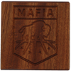 MAFIA Gear Wood Coasters