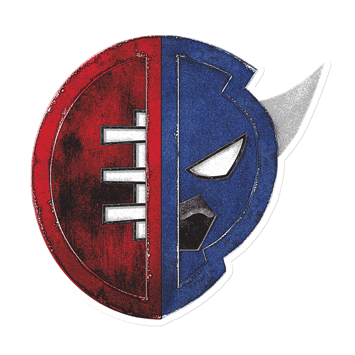 "Football & Buffalo" Magnet