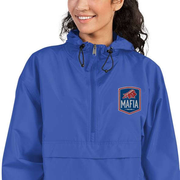 Vol 14, Shirt 21: "MAFIA 2024" Embroidered Champion Packable Jacket