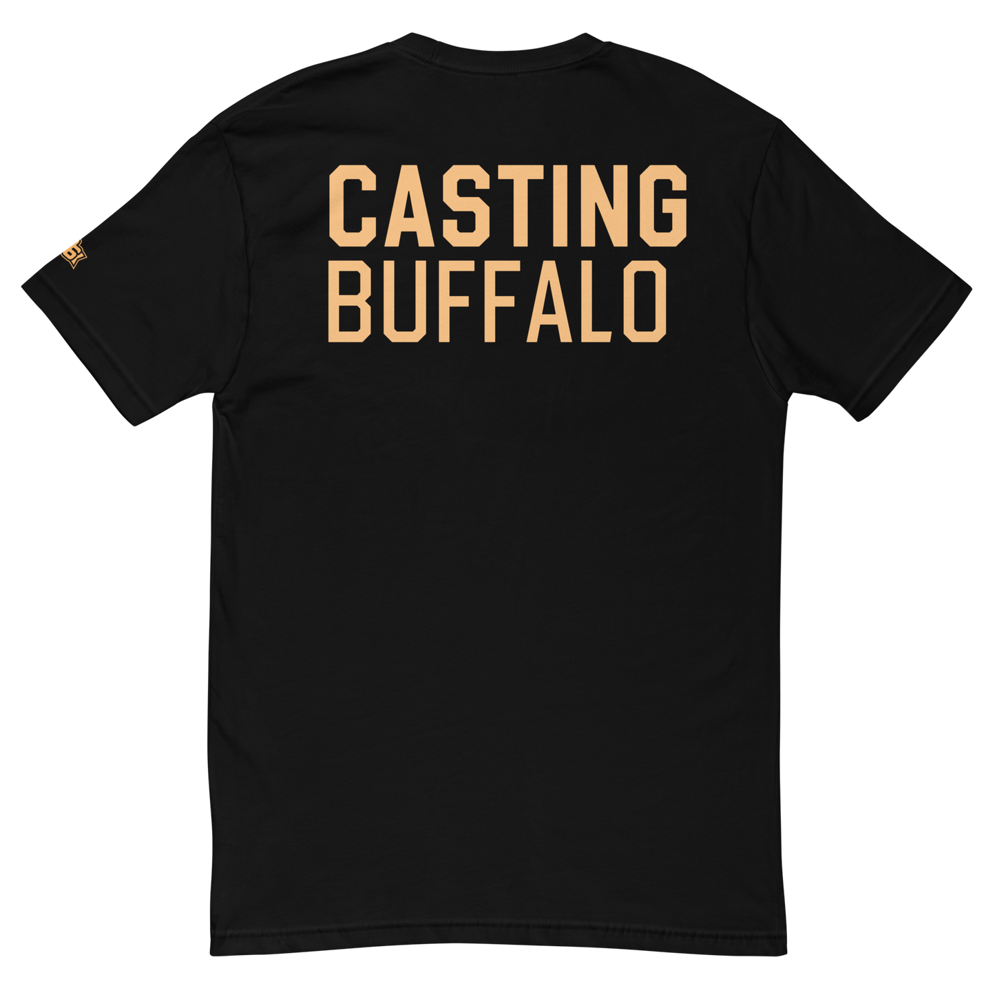 Casting Buffalo Unisex T-Shirt (two-sided print)