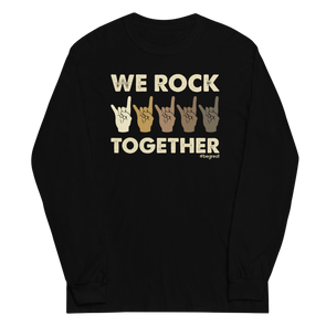 Official Nick Harrison "We Rock Together" Long Sleeve Shirt (Black)