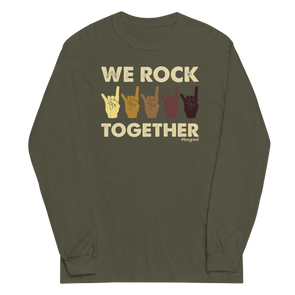 Official Nick Harrison "We Rock Together" Long Sleeve Shirt (Military Green)
