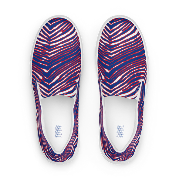 MAFIA Gear: Officially Licensed Zubaz Men's Slip-on Canvas Shoes