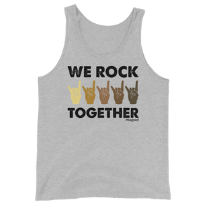 Official Nick Harrison "We Rock Together" Tank Top (Heather Gray)