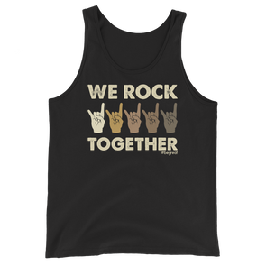 Official Nick Harrison "We Rock Together" Tank Top (Black)