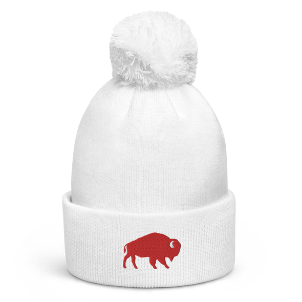 Winter 2023 Collection: Buffalo pom beanie