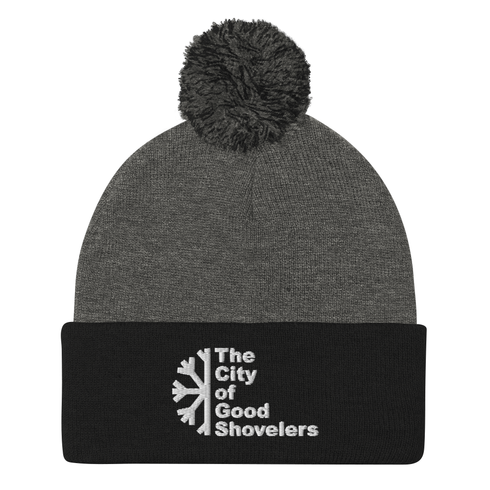 Dark Heather Gray and Black (100% acrylic)