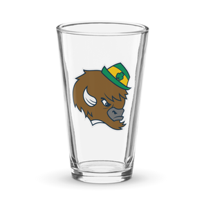 Exclusive Drinkware: "Buffalo Irish" Pint Glass