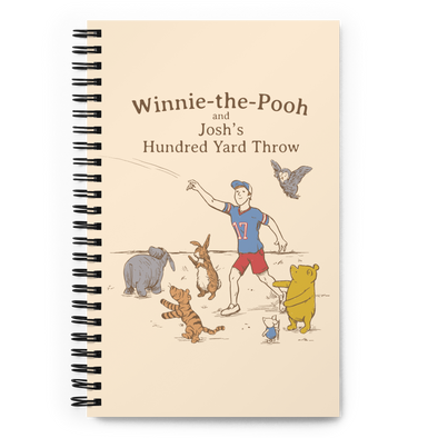 "The Hundred Yard Throw" notebook