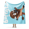 "Buffaloey" Sherpa Blanket