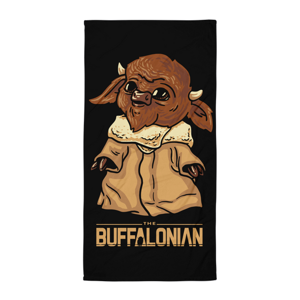 Summer 2024 Collection: "The Buffalonian: Baby Buffaloda" Beach Towel