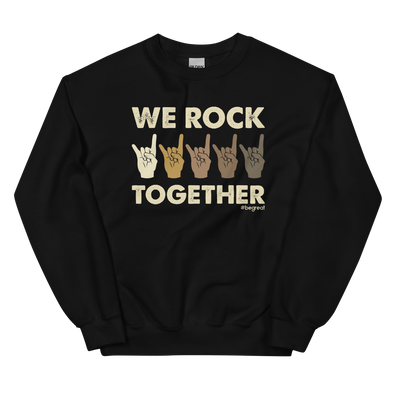 Official Nick Harrison "We Rock Together" Sweatshirt (Black)