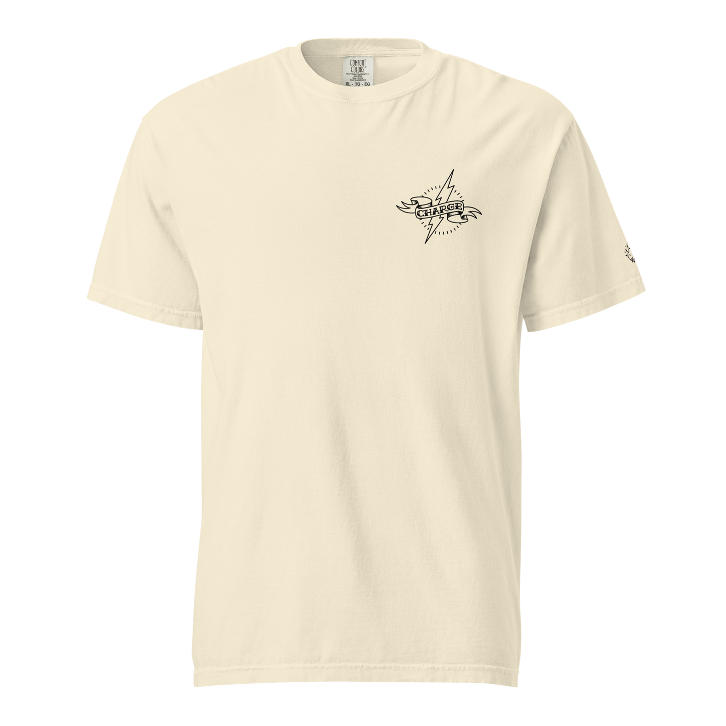 Front, Ivory (100% ringspun cotton)