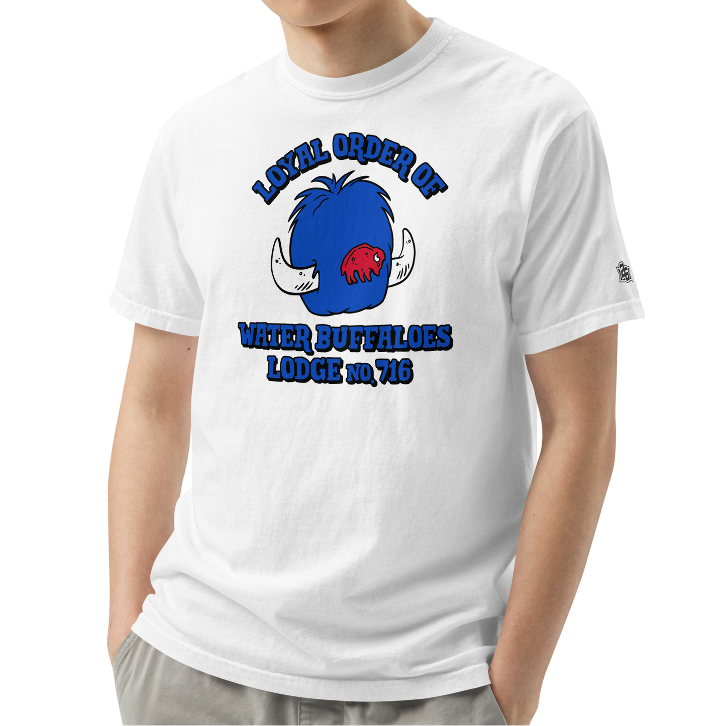 White (100% ringspun cotton)