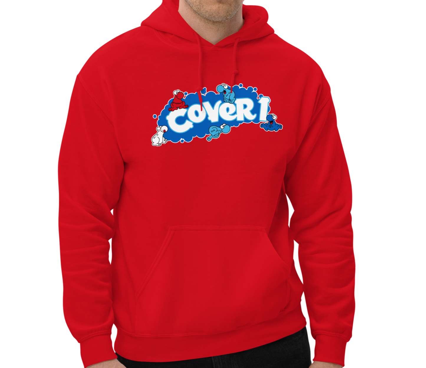 Red (50% cotton, 50% polyester)