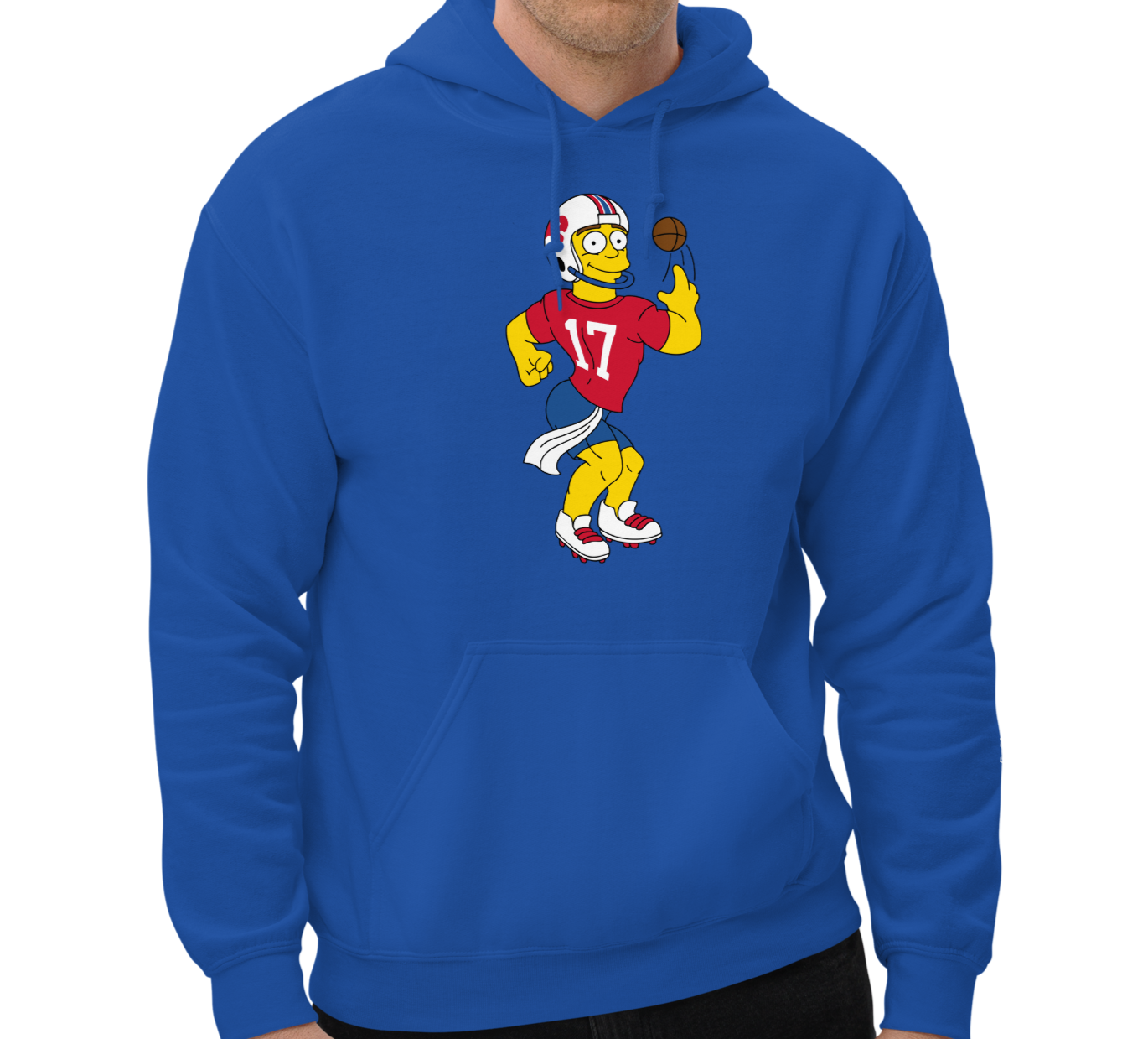 Royal (50% cotton, 50% polyester)