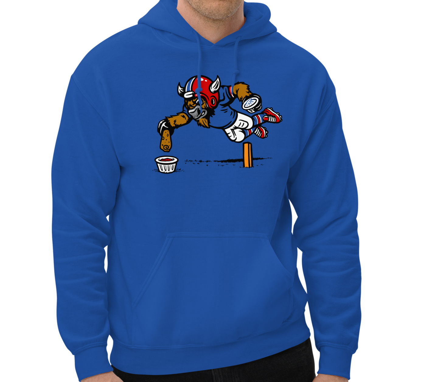 Royal (50% cotton, 50% polyester)