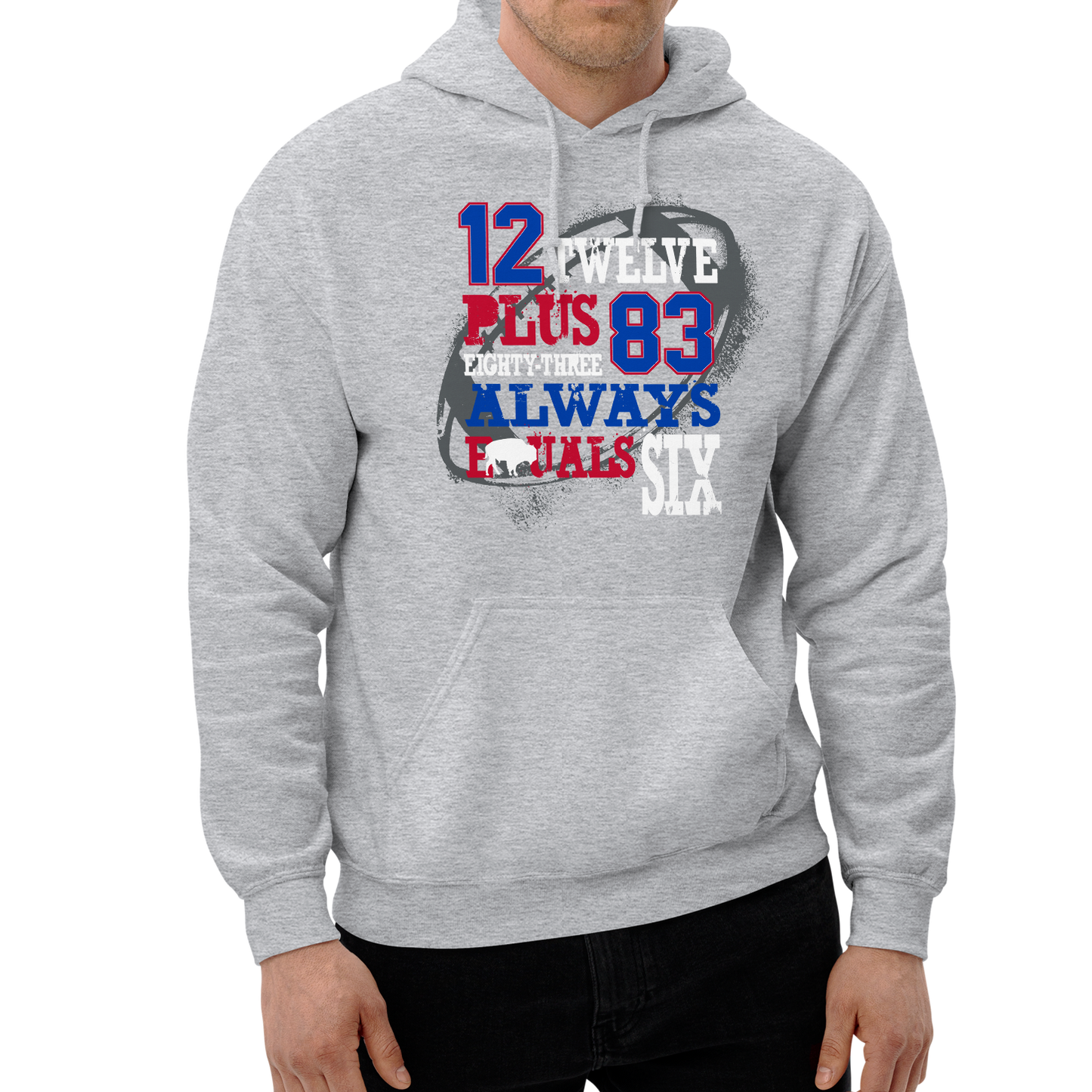 Sport Gray (50% cotton, 50% polyester)