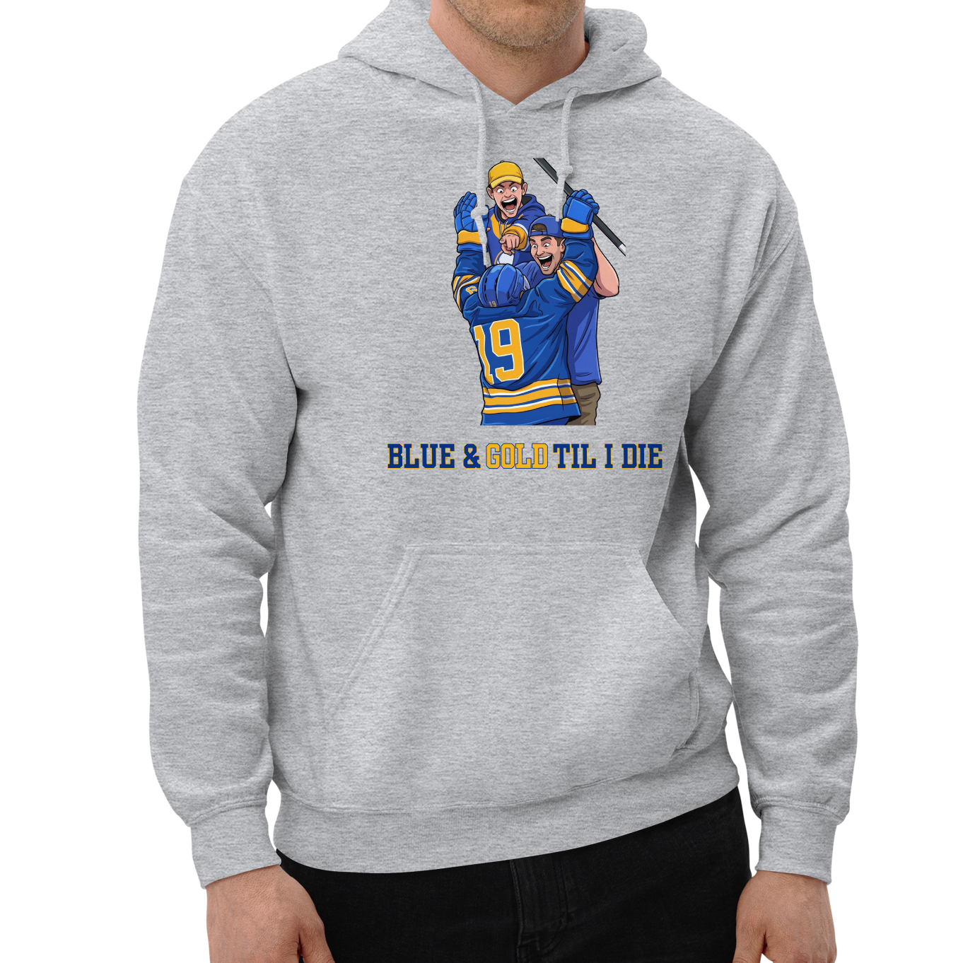 Sport Gray (50% cotton, 50% polyester)