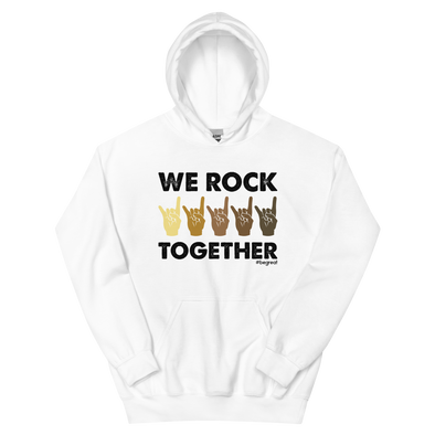 Official Nick Harrison "We Rock Together" Hoody (White)